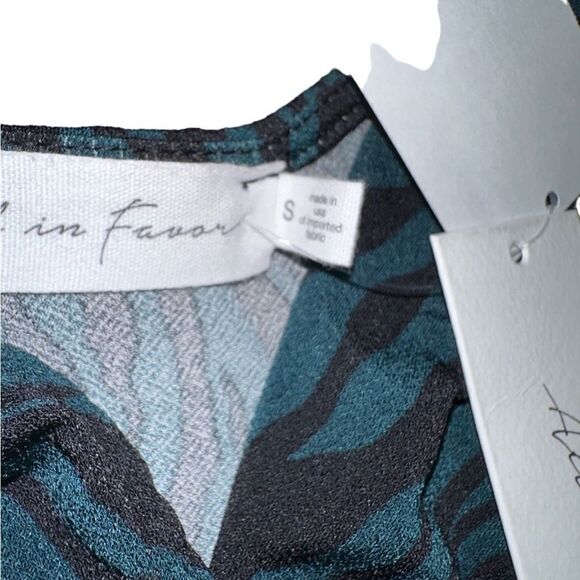 NWT All In Favor Zebra Print Dress - Picture 8 of 11